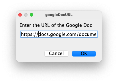 encoder ID popup